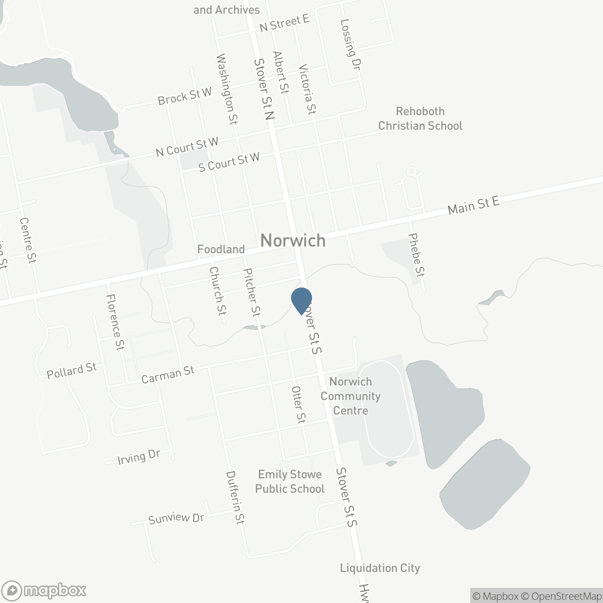 12 STOVER STREET S, Norwich, Ontario N0J 1P0